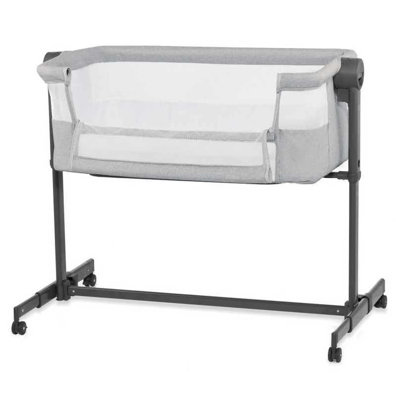 Приставне ліжечко-колиска Kinderkraft Neste Up 2 Light Grey KLNEUP02LGR0000