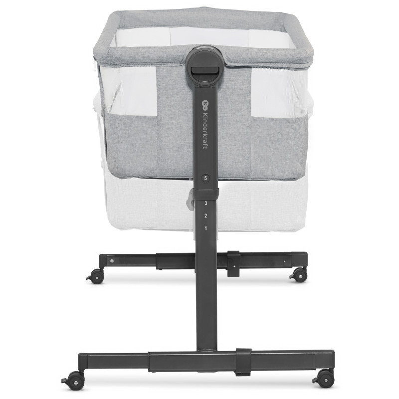 Приставне ліжечко-колиска Kinderkraft Neste Up 2 Light Grey KLNEUP02LGR0000
