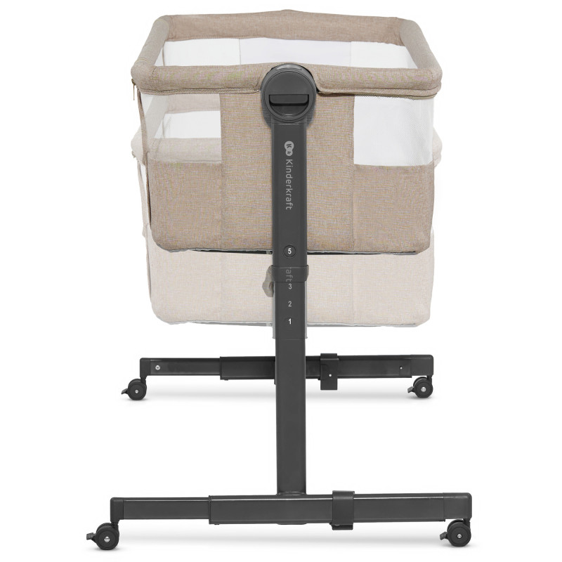Приставне ліжечко-колиска Kinderkraft Neste Up 2 Beige KLNEUP02BEG0000