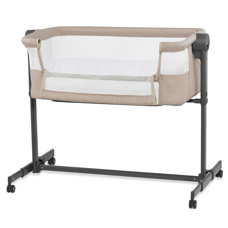 Приставне ліжечко-колиска Kinderkraft Neste Up 2 Beige KLNEUP02BEG0000