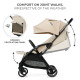 Прогулянкова коляска Kinderkraft Apino Dune Beige KSAPIN00BEG0000