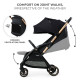 Прогулянкова коляска Kinderkraft Apino Raven Black KSAPIN00BLK0000