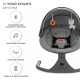 Крісло-гойдалка Kinderkraft Lumi 2 Dark Grey KBLUMI02DGR0000