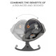 Крісло-гойдалка Kinderkraft Lumi 2 Dark Grey KBLUMI02DGR0000