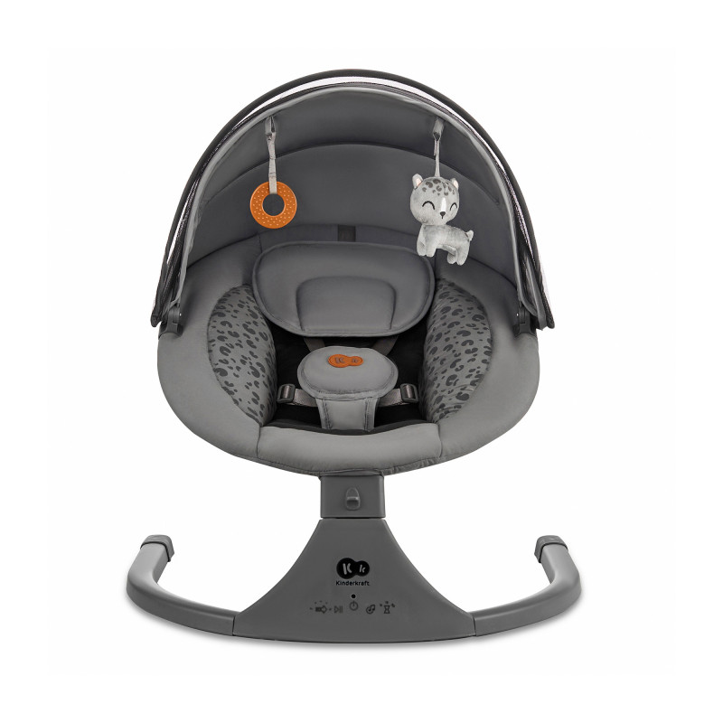 Крісло-гойдалка Kinderkraft Lumi 2 Dark Grey KBLUMI02DGR0000