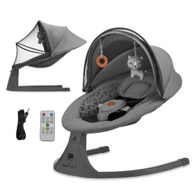 Крісло-гойдалка Kinderkraft Lumi 2 Light Grey KBLUMI02LGR0000