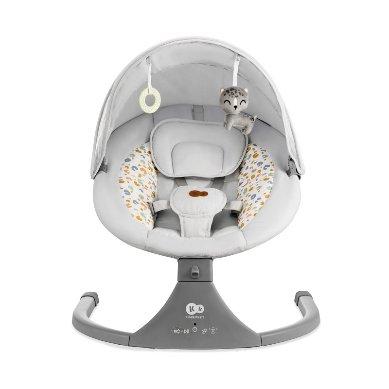 Крісло-гойдалка Kinderkraft Lumi 2 Light Grey KBLUMI02LGR0000