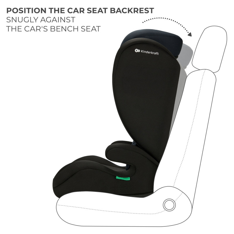 Автокрісло Kinderkraft i-Spark Black KCISPA00BLK0000