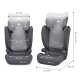 Автокрісло Kinderkraft i-Spark Grey KCISPA00GRY0000