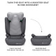 Автокрісло Kinderkraft i-Spark Grey KCISPA00GRY0000