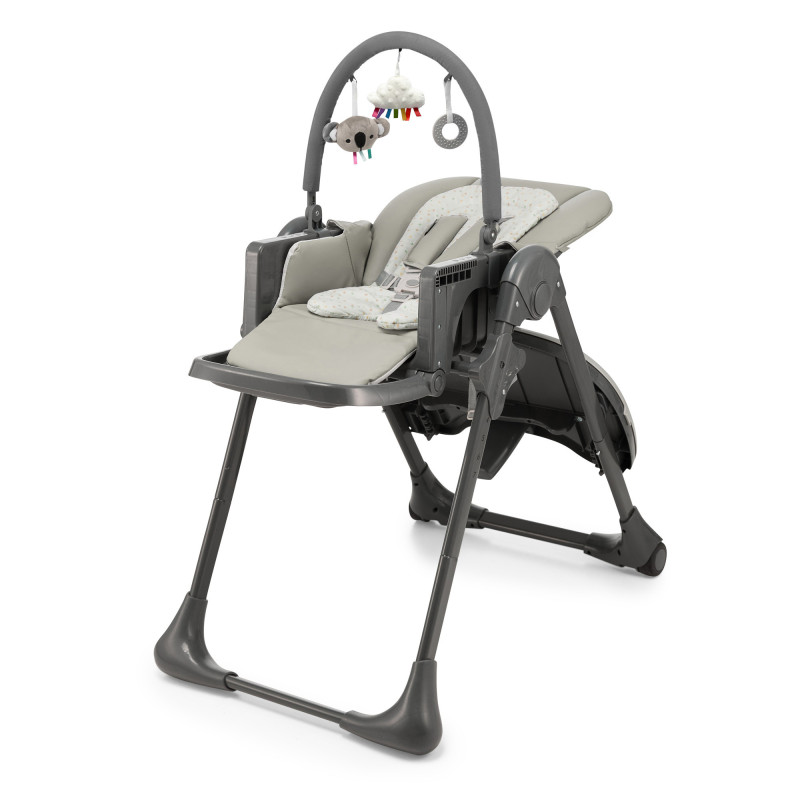 Стільчик для годувння Kinderkraft Tummie Grey KHTUMM00GRY0000