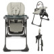 Стільчик для годувння Kinderkraft Tummie Grey KHTUMM00GRY0000