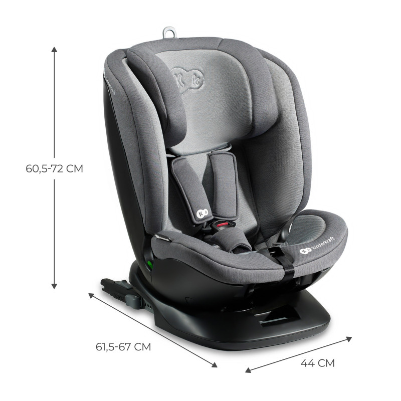 Автокрісло Kinderkraft Xpedition 2 i-Size Grey KCXPED02GRY0000