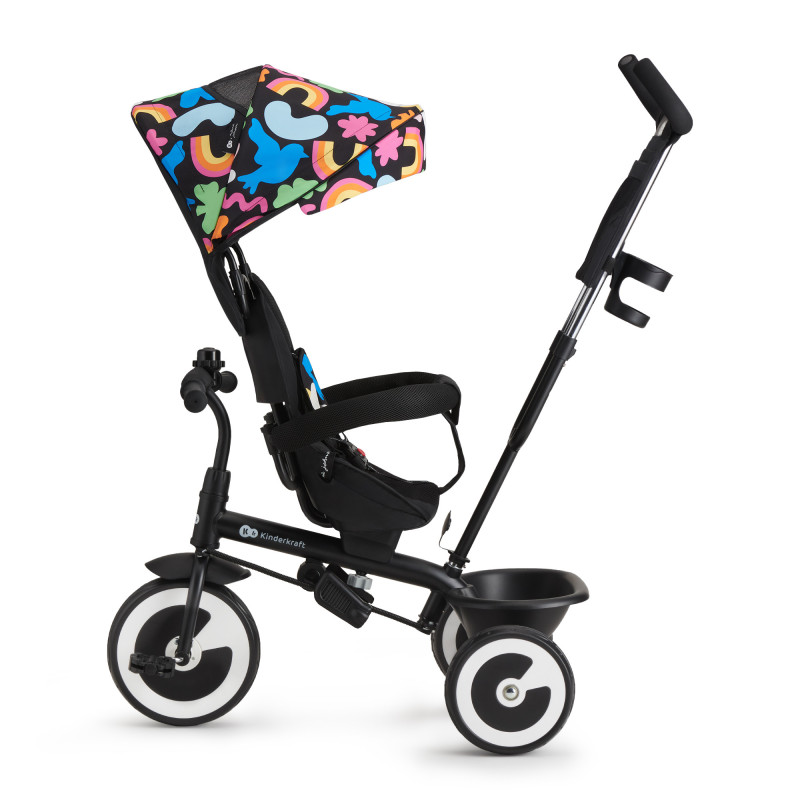 Триколісний велосипед Kinderkraft Aston Happy Shapes KRASTO00HAP0000