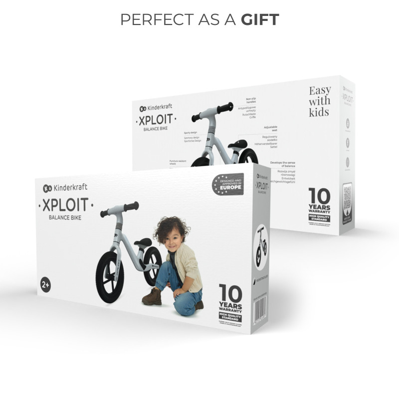 Біговел Kinderkraft Xploit Moontone Silver KRXPLO00GRY0000