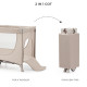 Ліжко-манеж Kinderkraft Joy 2 Beige KLJOY02BEG00000