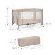 Ліжко-манеж Kinderkraft Joy 2 Beige KLJOY02BEG00000