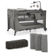Ліжко-манеж з пеленатором Kinderkraft Joy 2 Dark Grey KLJOY02DGR000AC