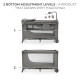 Ліжко-манеж з пеленатором Kinderkraft Joy 2 Dark Grey KLJOY02DGR000AC