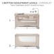 Ліжко-манеж з пеленатором Kinderkraft Joy 2 Beige KLJOY02BEG000AC