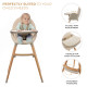 Стільчик для годування 2 в 1 Kinderkraft Fini 2 Beige KHFINI02BEG0000