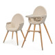 Стільчик для годування 2 в 1 Kinderkraft Fini 2 Beige KHFINI02BEG0000