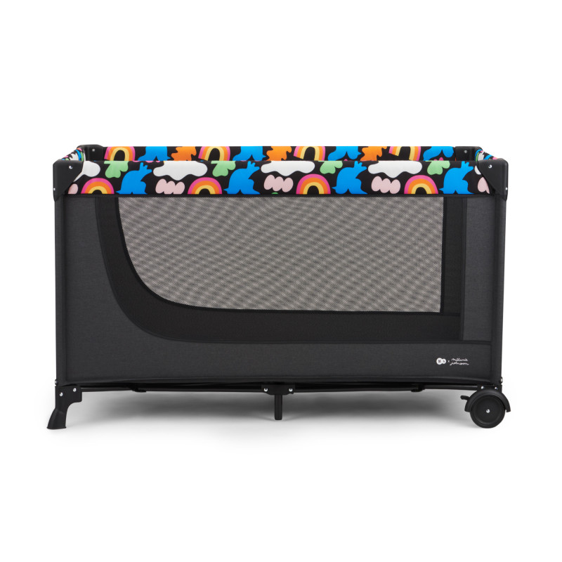 Ліжко-манеж Kinderkraft Joy 2 Happy Shapes KLJOY02HAP00000