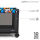 Ліжко-манеж Kinderkraft Joy 2 Happy Shapes KLJOY02HAP00000