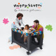 Ліжко-манеж Kinderkraft Joy 2 Happy Shapes KLJOY02HAP00000
