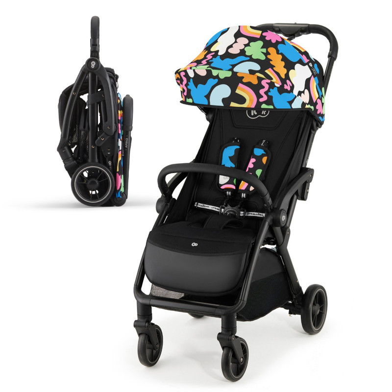 Прогулянкова коляска Kinderkraft Apino Happy Shapes KSAPIN00HAP0000
