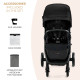 Прогулянкова коляска Kinderkraft Mitzy Ink Black KSMITZ00BLK0000