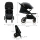 Прогулянкова коляска Kinderkraft Mitzy Ink Black KSMITZ00BLK0000