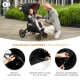 Прогулянкова коляска Kinderkraft Mitzy Linen Beige KSMITZ00BEG0000