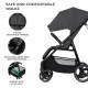 Прогулянкова коляска Kinderkraft Trig 3 Granite Grey KSTRIG03GRY0000