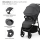 Прогулянкова коляска Kinderkraft Trig 3 Granite Grey KSTRIG03GRY0000
