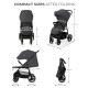 Прогулянкова коляска Kinderkraft Trig 3 Granite Grey KSTRIG03GRY0000