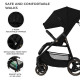 Прогулянкова коляска Kinderkraft Trig 3 Onyx Black KSTRIG03BLK0000
