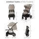 Прогулянкова коляска Kinderkraft Trig 3 Stone Beige KSTRIG03BEG0000