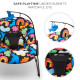 Шезлонг-гойдалка Kinderkraft Calmee Happy Shapes KBCALM00HAP0000