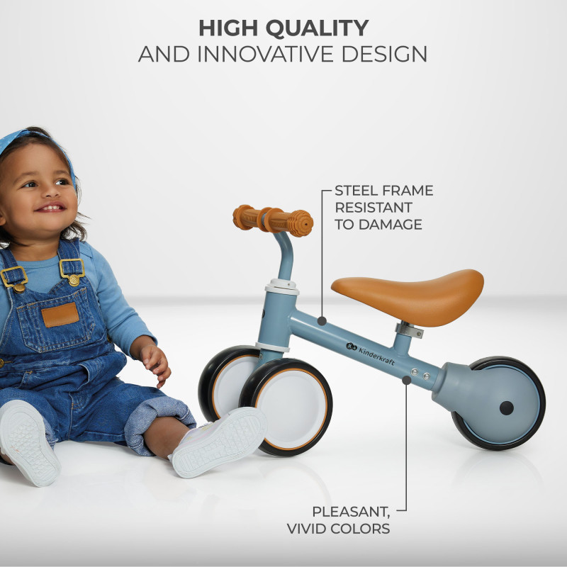 Каталка-біговел Kinderkraft Cutie Light Blue KRCUTI00BLU0000