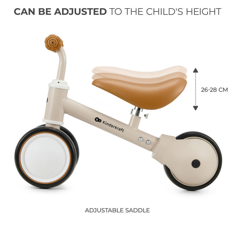 Каталка-біговел Kinderkraft Cutie Light Beige KRCUTI00BEG0000