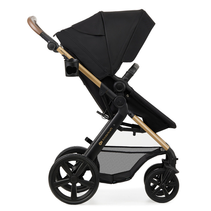 Універсальна коляска 3 в 1 Kinderkraft Moov 2 Pure Black KSMOOV02BLKEV00