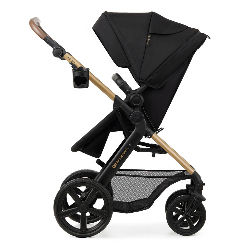 Універсальна коляска 3 в 1 Kinderkraft Moov 2 Pure Black KSMOOV02BLKEV00