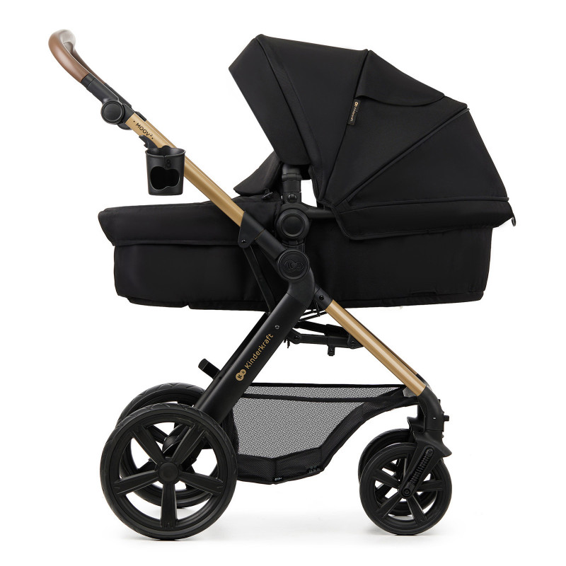 Універсальна коляска 3 в 1 Kinderkraft Moov 2 Pure Black KSMOOV02BLKEV00