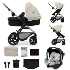 Універсальна коляска 3 в 1 Kinderkraft Moov 2 Moonlight Gray KSMOOV02GRYEV00
