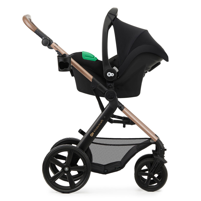 Універсальна коляска 3 в 1 Kinderkraft Moov 2 Sand Beige KSMOOV02BEGEV00