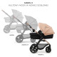Універсальна коляска 3 в 1 Kinderkraft Moov 2 Sand Beige KSMOOV02BEGEV00