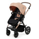 Універсальна коляска 3 в 1 Kinderkraft Moov 2 Sand Beige KSMOOV02BEGEV00