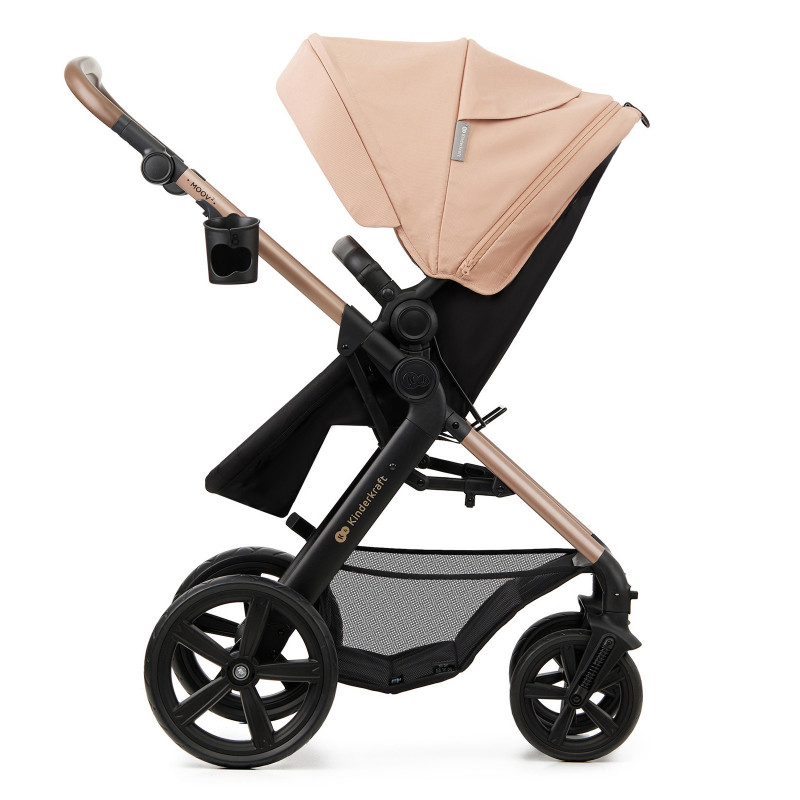 Універсальна коляска 3 в 1 Kinderkraft Moov 2 Sand Beige KSMOOV02BEGEV00