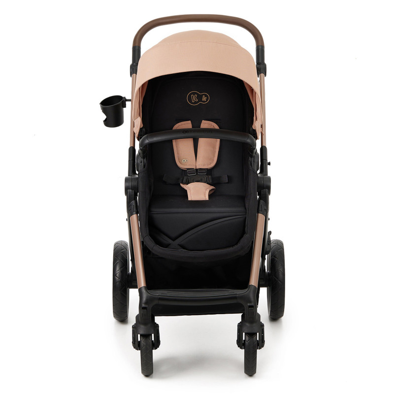 Універсальна коляска 3 в 1 Kinderkraft Moov 2 Sand Beige KSMOOV02BEGEV00